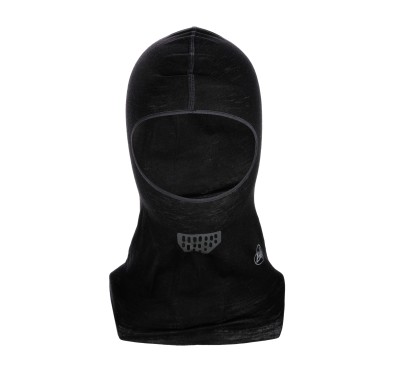 Kominiarka BUFF balaclava merino wool solid czarna