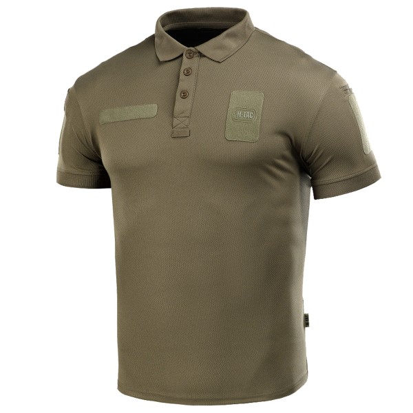 Koszulka polo męska T M-Tac Elite Tactical Coolmax oliwkowa L