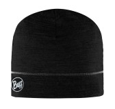 Czapka unisex BUFF Merino Beanie Solid czarna
