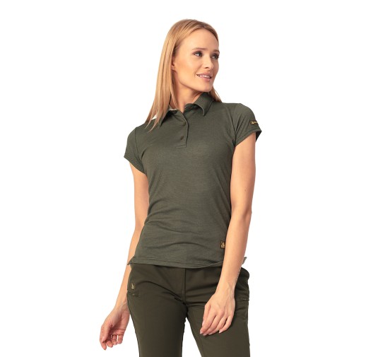 Koszulka damska Tagart Hals 2 ciemnooliwkowa XL