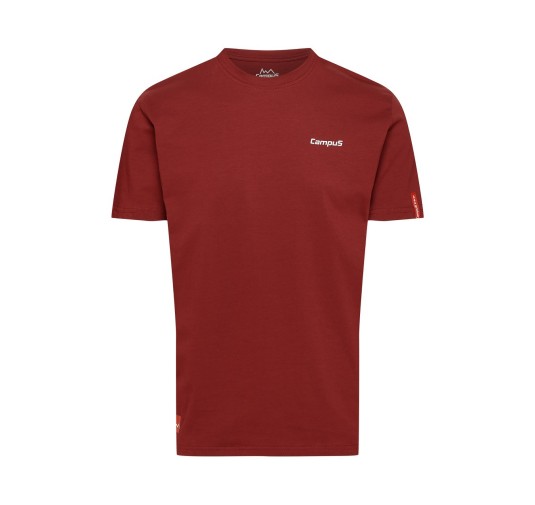 Koszulka męska Campus Skyth, bordowa 2XL