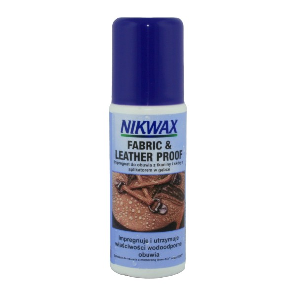 Nikwax NI-05 impregnat skóra/tkanina gąbka 125 ml