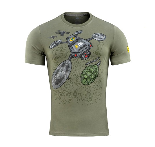 Koszulka męska M-Tac Dron oliwkowa 3XL