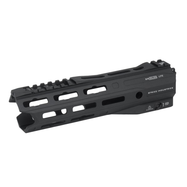 Strike Industries - Łoże aluminowe Gridlok LITE 8,5" - AR-15 - Czarne - SI-GRIDLOK-LITE-8.5-BK