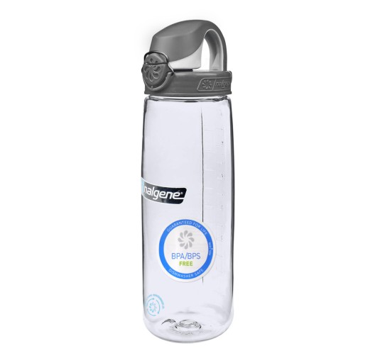 Nalgene - Butelka na wodę On the Fly Sustain - Top Lock - 0,7 L - Szara - 5565-3324