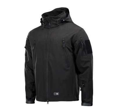 Kurtka M-Tac Soft Shell z podpinką czarna XL