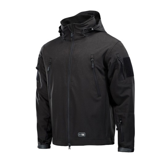 Kurtka M-Tac Soft Shell z podpinką czarna XL
