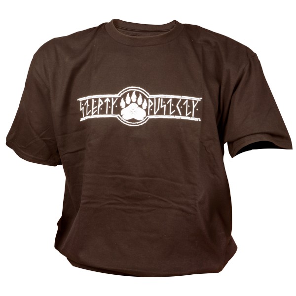 Koszulka męska TigerWood Szepty Puszczy brązowa XL