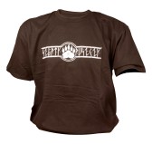 Koszulka męska TigerWood Szepty Puszczy brązowa XL