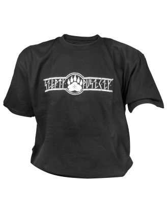 Koszulka męska TigerWood Szepty Puszczy czarna S