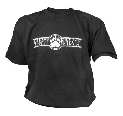 Koszulka męska TigerWood Szepty Puszczy czarna M