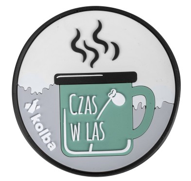 Naszywka Patch Kolba „Czas w las” kubek