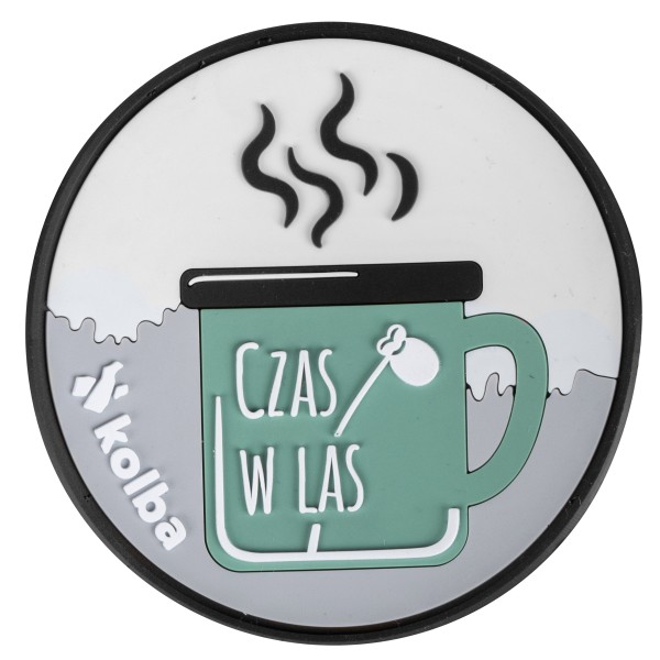 Naszywka Patch Kolba „Czas w las” kubek