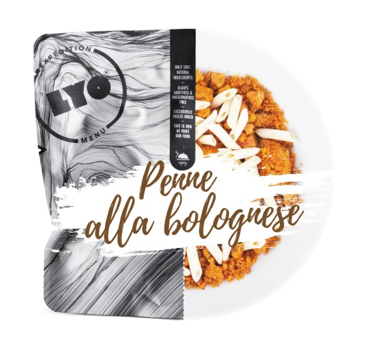 LyoFood - Makaron Penne Bolognese - 500 g