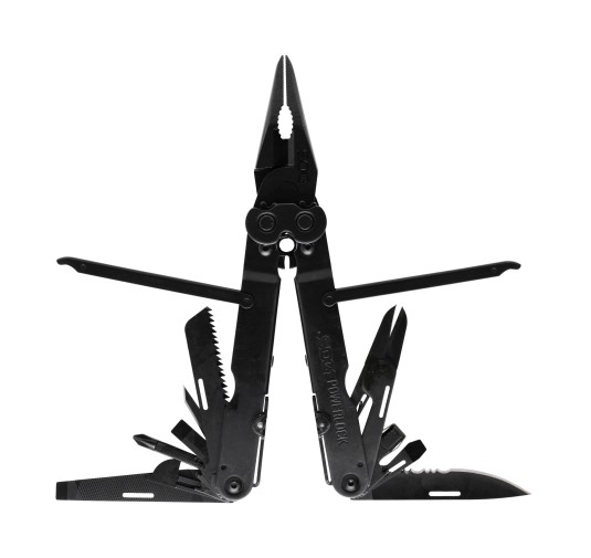 Multitool SOG PowerLock Black z pokrowcem