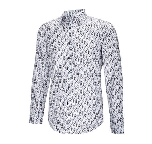 Koszula męska bawełniana Tagart Animal slim L