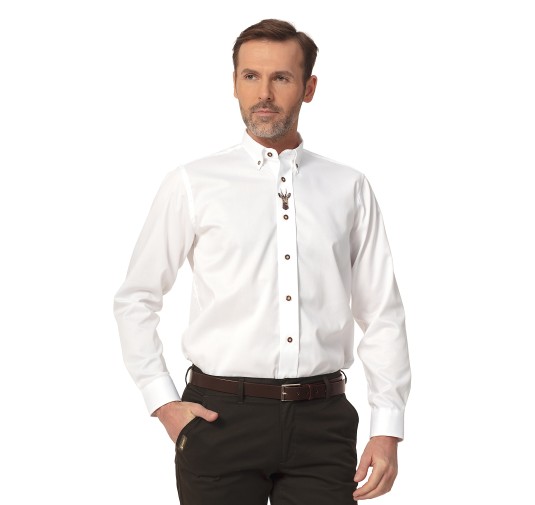 Koszula męska bawełniana Tagart Koziołek biała 4XL