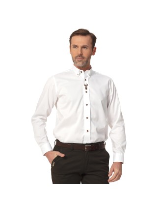 Koszula męska bawełniana Tagart Koziołek biała 4XL