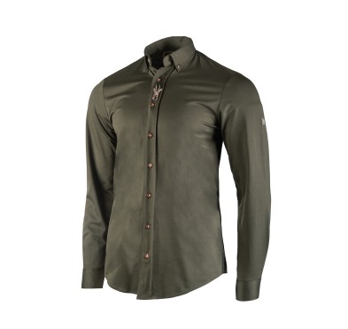 Koszula męska Tagart Koziołek ciemnozielona 4XL