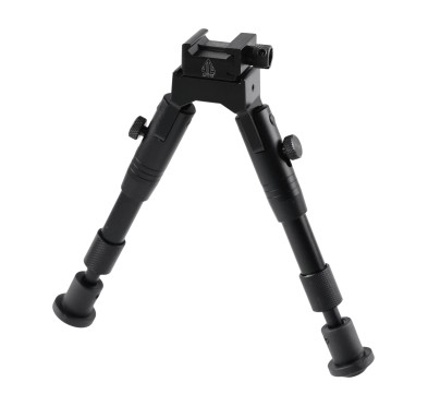 Dwójnóg UTG Shooter's SWAT Bipod Rubber Feet 6,2" - 6,7" Picatinny, czarny