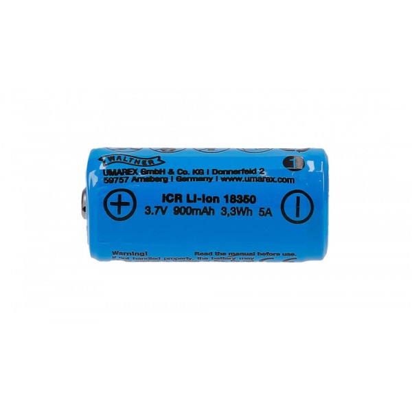 Akumulator Walther ICR (18350 900 mAh 3,7 V)