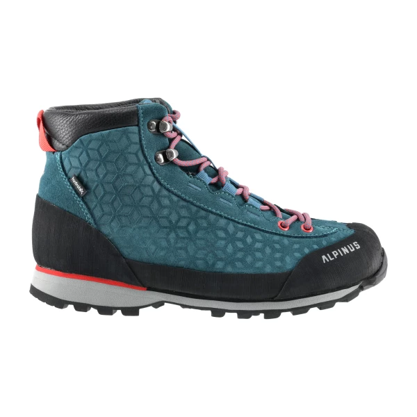 Buty damskie trekkingowe Alpinus Peneda Mid HDTX, niebiesko-fuksjowe, 39