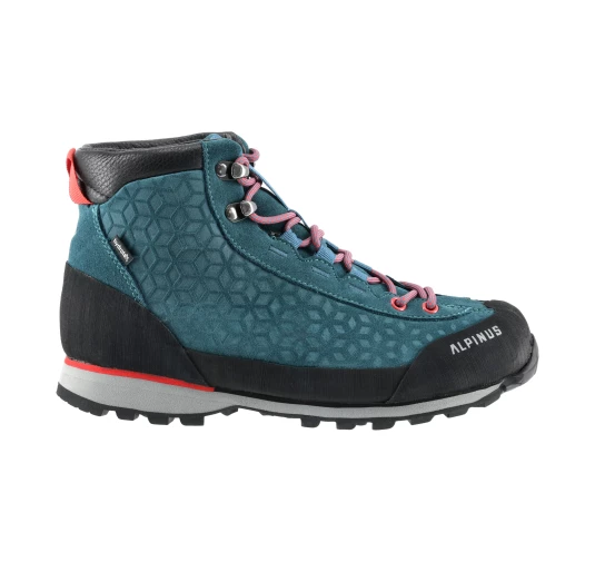 Buty damskie trekkingowe Alpinus Peneda Mid HDTX, niebiesko-fuksjowe, 39