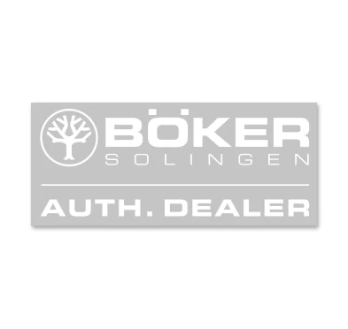 Naklejka Boker na szybę - Authorized Dealer