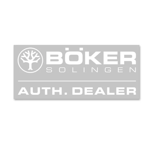 Naklejka Boker na szybę - Authorized Dealer