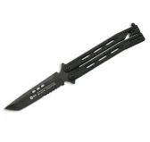 Nóż motylek K25 36215 Balisong Black Serr