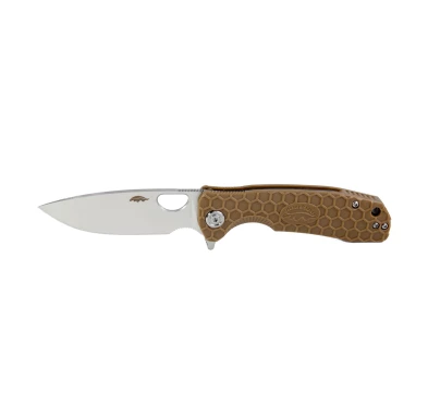 Nóż Honey Badger Flipper Medium Tan