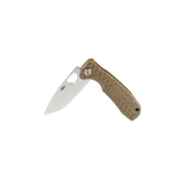 Nóż Honey Badger Flipper D2 Medium Tan