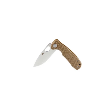 Nóż Honey Badger Flipper D2 Small Tan