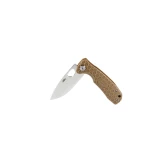 Nóż Honey Badger Flipper D2 Small Tan