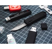 Nóż Böker Plus USA USB OTF Black