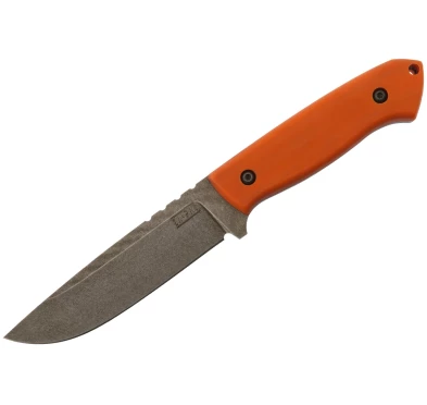 Nóż ZA-PAS Ultra Outdoor Stonewash G10 Orange