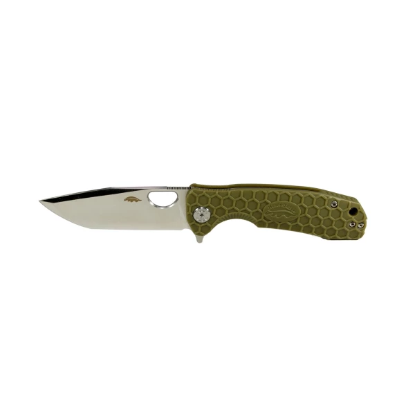 Nóż Honey Badger Tanto Flipper Medium Green