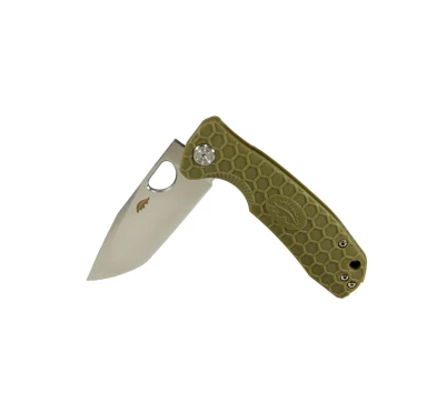 Nóż Honey Badger Tanto Flipper Large Green