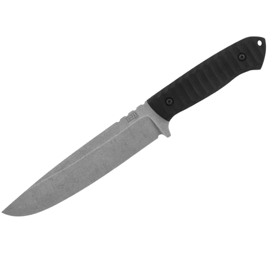 Nóż ZA-PAS Expandable Stonewash G10 Black Toxic