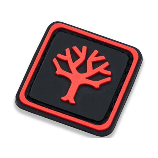 Böker Solingen Red Tree Gitd Patch