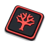 Böker Solingen Red Tree Gitd Patch