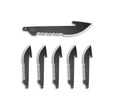 6 ostrzy Outdor Edge Drop-Point Serr 250 Black