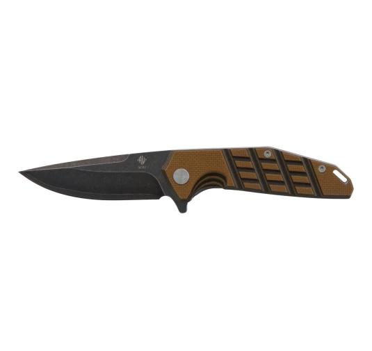 Nóż Womsi Falke Brown-Black G10 S90V