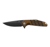 Nóż Womsi Falke Brown-Black G10 S90V