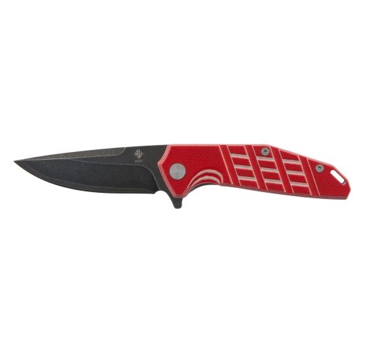 Nóż Womsi Falke Red-White G10 S90V