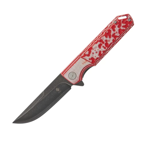 Nóż Womsi Wasp Red-White G10 S90V