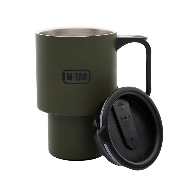 Kubek M-Tac termiczny z pokrywą 450 ml Kubek M-Tac termiczny z pokrywą 450 ml