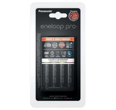 Panasonic Eneloop BQ-CC55 + 4 x R6/AA Eneloop 2550mAh