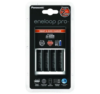 Panasonic Eneloop BQ-CC55 + 4 x R6/AA Eneloop 2550mAh