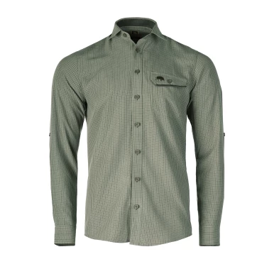 Koszula męska Tagart Boar slim zielona S